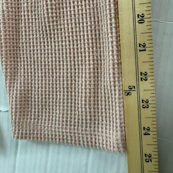 Chicos Zenergy 2-Piece Pink Waffle-Knit Cardigan & Tank Set Size 16/18 Resort - Picture 12 of 15